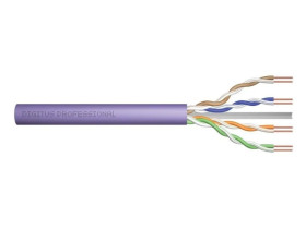 Kabel teleinformatyczny U/UTP kat. 6 LS0H drut fioletowy B2ca DK-1616-VH-5 /500m/