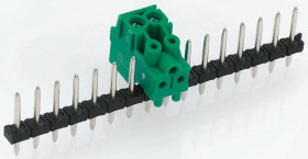 Złącze szpilkowe 13-pinowe raster: 5.0mm -rzędowe Phoenix Contact Przepust 10.0A 400.0 V.