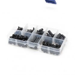 Zestaw nylonowych dystansów M3 o długości od 6mm do 20mm