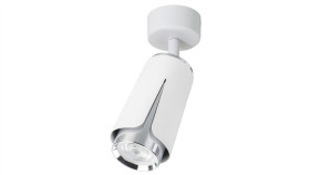 Spot Flower White Chrome 1Xgu10 Ml0272 Milagro