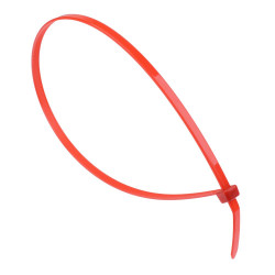 4.8mm x 370mm Red Cable Tie - Pack of 100