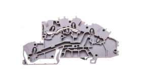 Złączka Szynowa 1-Pietrowa 2,5Mm2 L Szara 2003-7650 Topjobs