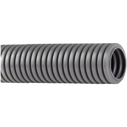 Heidemann 13456 Flexible Conduit EN20 10m Black Flame-Resistant PVC-U