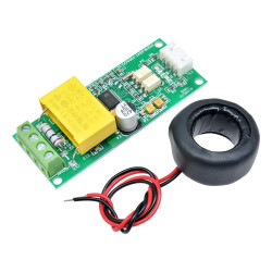 PZEM-004T V3 - 100A Energy Monitor - Digital Multifunction Meter - Watt Power Volt Amp Current Test Module - Modbus
