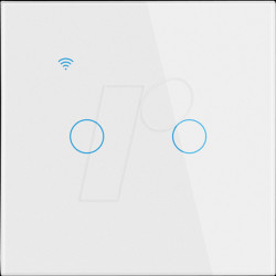 LZ2 2 channel wall switch, Zigbee