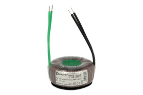 Transformator; toroidalny; TTS50/Z 230/12V; 50VA; 230V; 12V; 4,16A; przewody; Breve