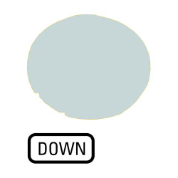 Lens,flat,with inscription