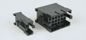 Obudowa złącza 36-pinowe 4-rzędowe raster: 5.08mm ITT Cannon Męski Trident Złącze Cannon Trident