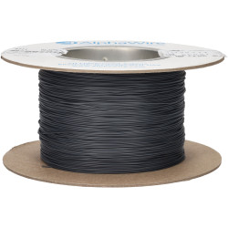 Alpha Wire 6711 BK001 Eco Wire 26AWG Black (305m Reel)