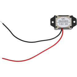 R-TECH 350907 1.5V Miniature Buzzer (Black) with Flying Leads