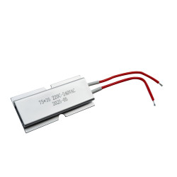 Element grzewczy 200W Ogrzewacz do szaf sterowniczych 240V długość 75mm Grzałka PTC z powłoką aluminiową