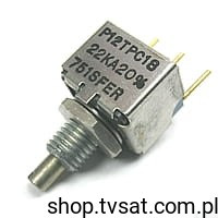 P12TABS223MAB2 Cermet POT 22KOhm 20% 1W BOARD SFERNICE