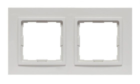 VENA2 Ramka podwójna biała 520482