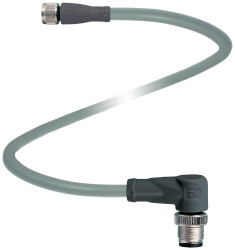 Pepperl+Fuchs 249953 Złącze konfekcjonowane czujnika/aktuatora V31-GM-2M-PVC-V11-W, piny: 4, 3, 2 m, 1 szt.