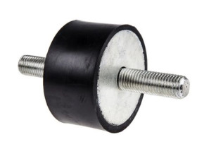 Mocowanie antywstrząsowe, M16, Ø 40mm, materiał: Guma naturalna 60Shore A, RS PRO