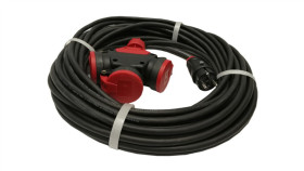 Przedłużacz Budowlany Jednofazowy Elcord 16A 230V Ip44 25M H07rn-F 3G1,5 Z...