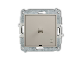 MINI Mechanizm łącznika zwierny dzwonek w stylu amerykańskim taupe 60MWPUS-4 KARLIK
