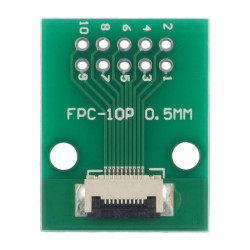 Adapter złącza FPC/FFC 0,5mm 10-pin na DIP