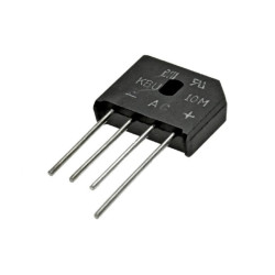 MOSTEK PROSTOWNICZY 10A 1000V KBU10M PŁASKI