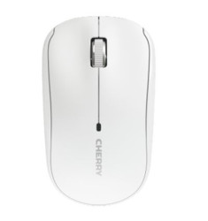 Myszka bezprzewodowa, 3-przyciskowa, kolor: Biały, Bezprzewodowy, Cherry, JW-T2200-0