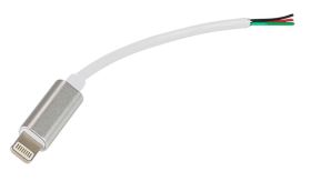 WTYK IPHONE 5/6/7/8 (LIGHTING) Z KABELKIEM 5CM (ZLUSB WTIPH5-KAB)