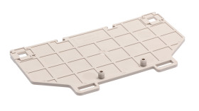 Płytka rozdzielająca Przegroda rozdzielająca sekcje Weidmuller Bloki zaciskowe do montażu na szynie DIN Montaż