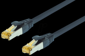 1872-0,15M-UF Cat.6a ultra-flex patch cable - 0.15 m - blue
