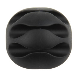 Uchwyt kablowy 34 x 15.5mm materiał: PVC Czarny opaski kablowe +75°C