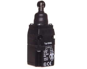 Wyłącznik krańcowy 1Z 1R w obudowie z głowicą pionową z popychaczem i rolką 83401 W0-59-651046