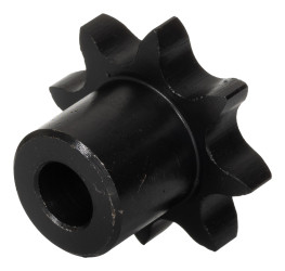 Koło łańcuchowe drabinkowe, 8 zębów, 12B-1, Szorstki otwór wykonany zgrubnie, śr otworu: 16mm, śr toczna: 49.78mm, Stal