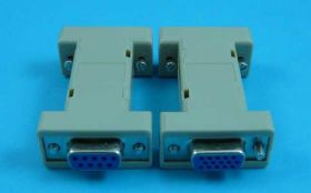 ADAPTOR DB-9F/VGA HD-15F GENDER CHANGER