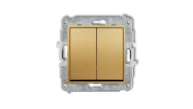 Mini Mechanizm Łącznika Zwiernego Żaluzjowego (Dwa Klawisze Bez Piktogramów)...