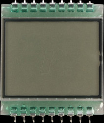 DE112TS-20/7.5 LCD 7-segment, 2 digits, H:12.7mm, transflective