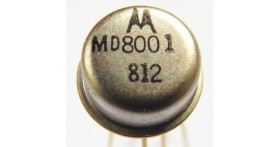 MD8001 Dual silicon NPN transistor - Motorola