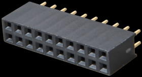 094-2-020-0-NFX-YS0 Sockets 2.54 mm, 2X10, straight