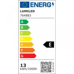 Żarówka LED E27 A60 13W = 100W 1521lm 6500K Zimna 260 LUMILED