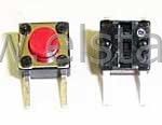 MicroSwitch 6x6mm h=5.0mm ( 1.0mm ) 2 pin kąt