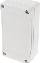PC enclosure, (L x W x H) 119 x 66 x 41 mm, light gray (RAL 7035), IP66, 1555C2GY