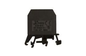 Złączka szynowa 2‑przewodowa 10 mm2 czarny ZUG-G10 A11-0203