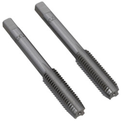 Sealey TSM10 Tap Set 2pc (Taper &amp; Plug) M10 x 1.5mm