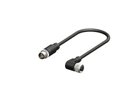 Przewód czujnik-siłownik ze złączem Złącze M12 liczba rdzeni 8 długość 2m Rodzaj A Żeńskie Złącze B Złącze M12