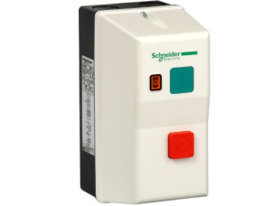 Rozrusznik silnikowy 1,1 kW Schneider Electric DOL 3-fazowy 230 V AC zakres TeSys 2,6 A ręczny IP65