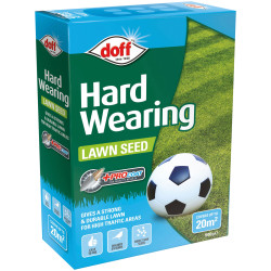 DOFF F-LB-500-DOF Hard Wearing Lawn Seed 500g