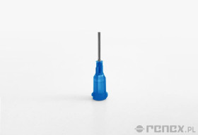Igła stalowa z plastikową nasadką (0,73 mm)