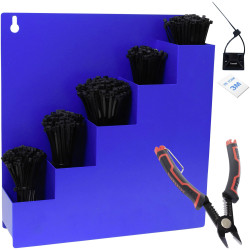 Quadrios 24CA456 Cable tie set Black 100-300 mm 3.6 mm 1022 Parts