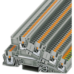 Phoenix Contact 3213949 Din rail Terminal Block 2.5-PE/L/L Grey
