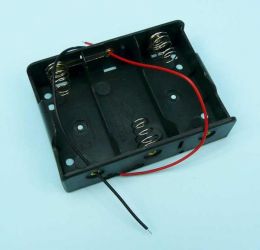 UCHWYT BATERII 3xC (R-14)+KABELKI