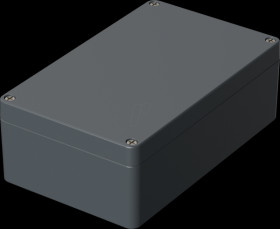 01130000 Aluminium housing, IP66, 260 x 160 x 91 mm