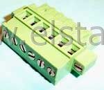 Listwa montaż. prosta 6-zacisk. żeńska r = 5