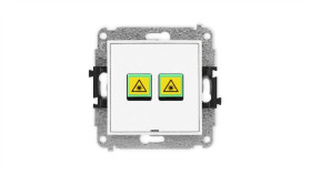 Icon Mechanizm Gniazda Światłowodowego/Optycznego Podwójnego, Bez Pola...